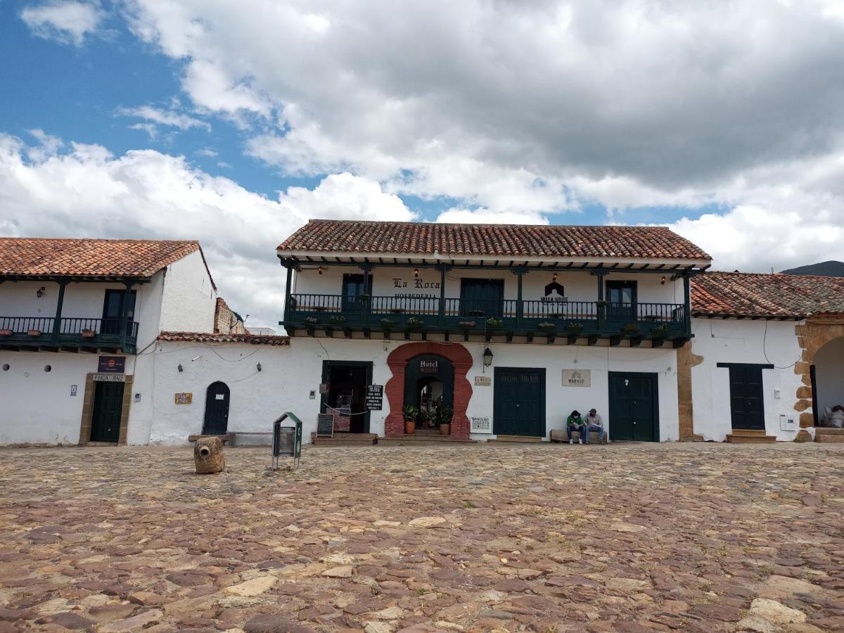 Hospederia La Roca Plaza Principal Bed & Breakfast Boyacá Exterior foto