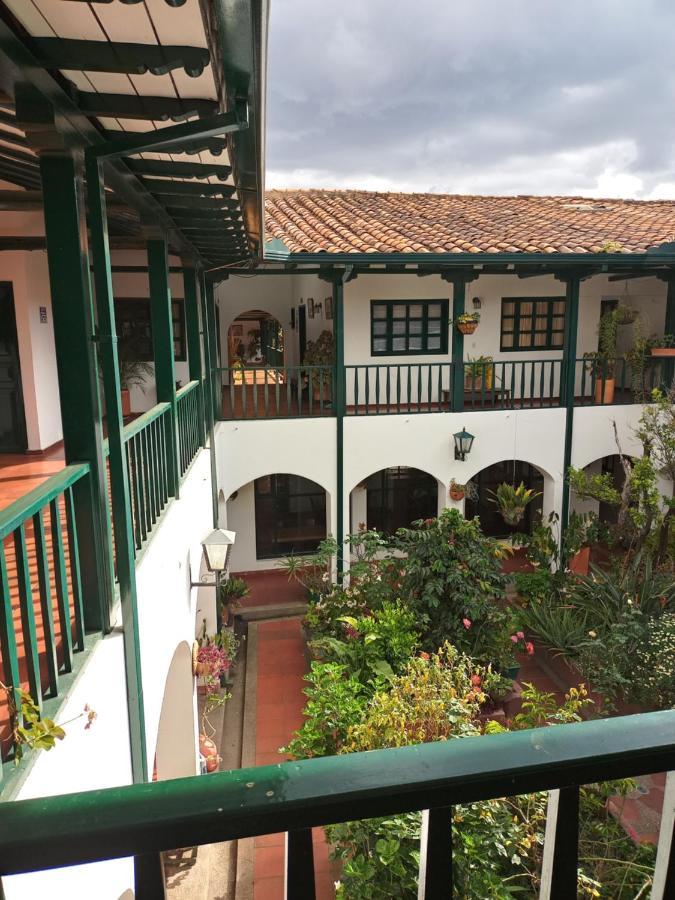 Hospederia La Roca Plaza Principal Bed & Breakfast Boyacá Exterior foto