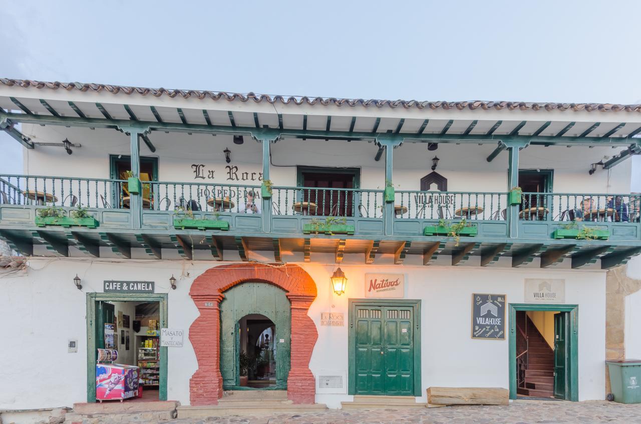 Hospederia La Roca Plaza Principal Bed & Breakfast Boyacá Exterior foto